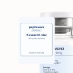 Peptavora research vial — SKU-specific photography pending